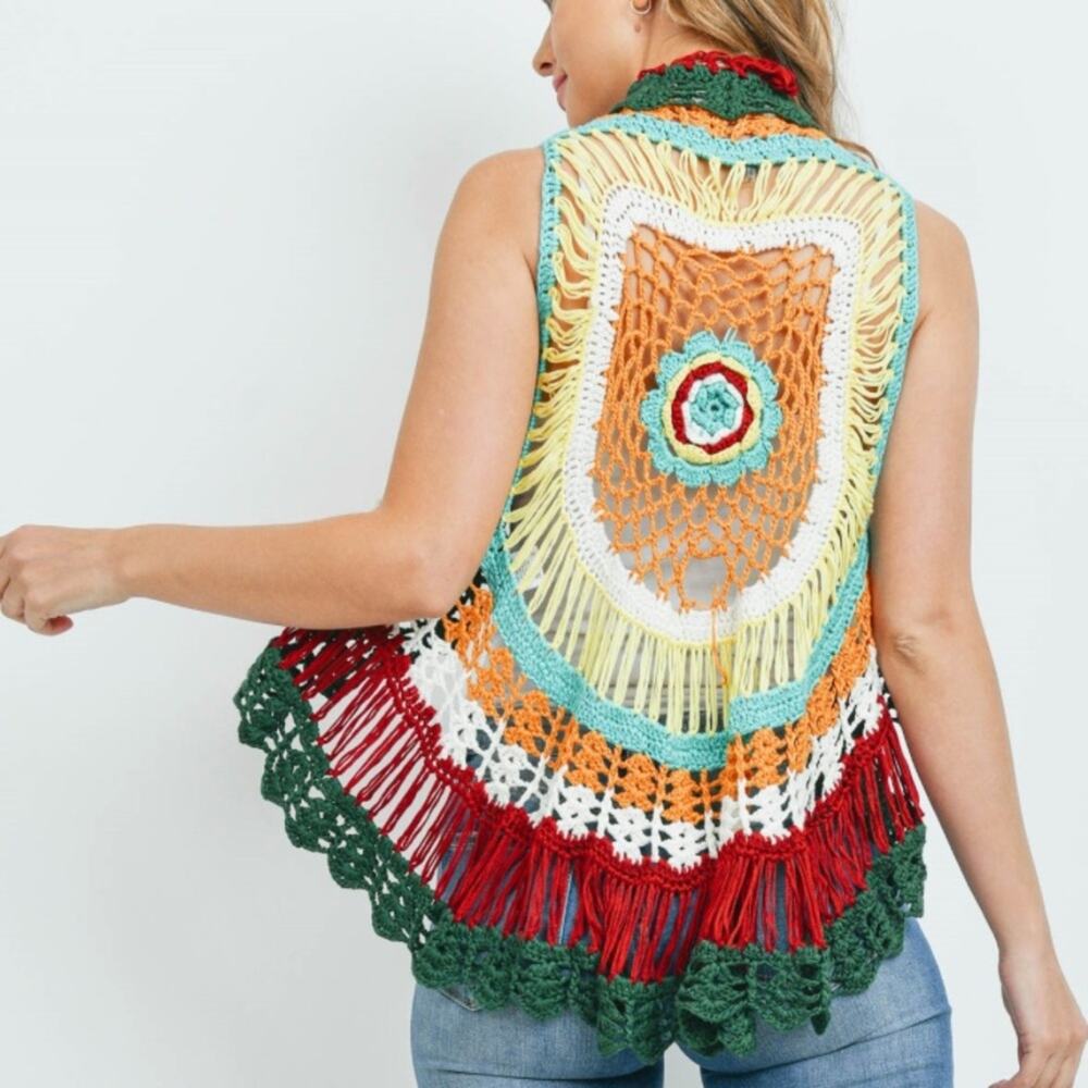 NWT Boho Knit Cardigan Size S/M